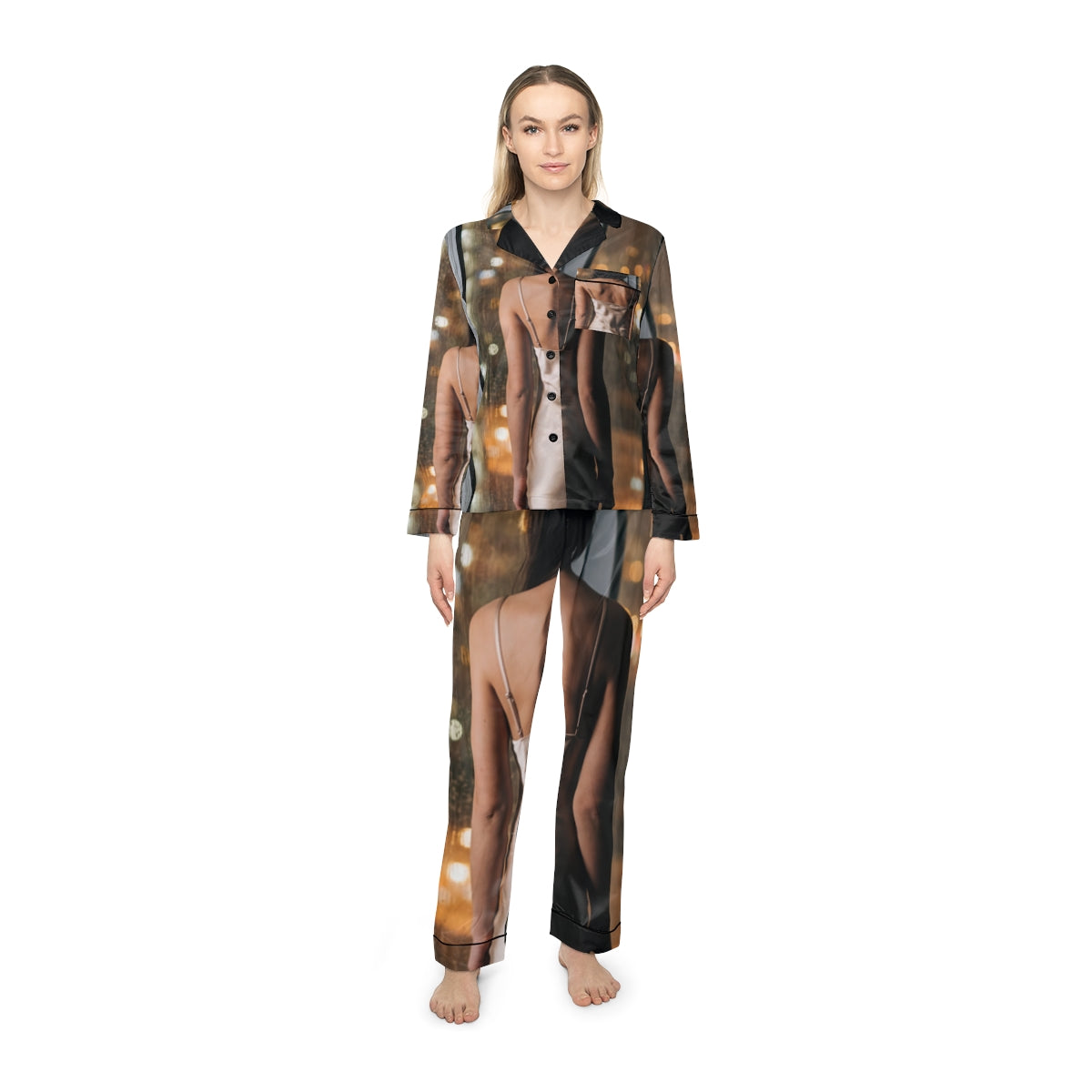 Women's Satin Pajamas - Luxe Sleep