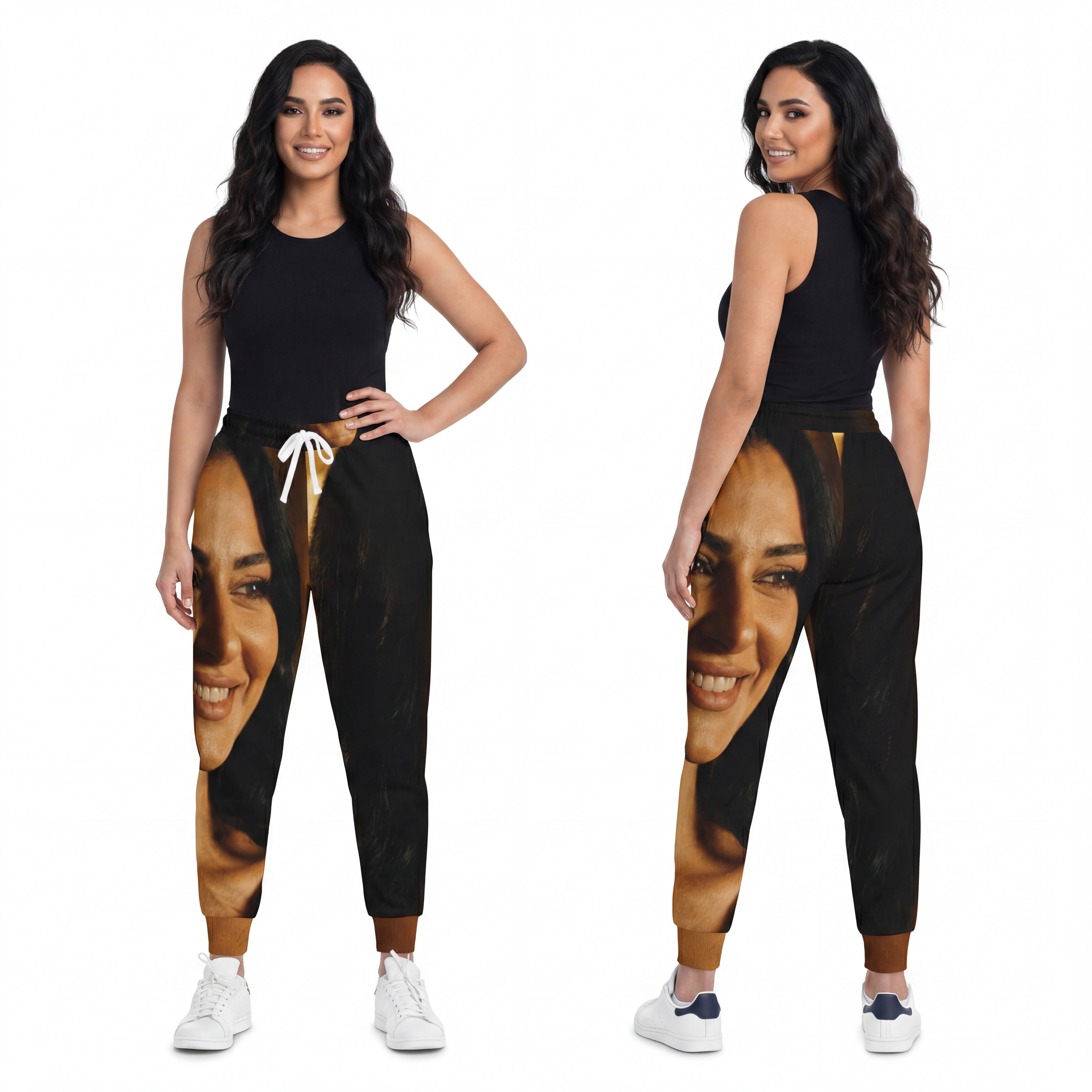 Midnight Glow Athletic Joggers | Echovira Gallery