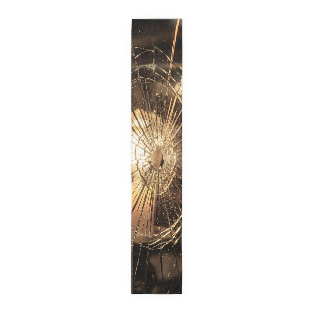 Table Runner - Cinematic Amber Glow
