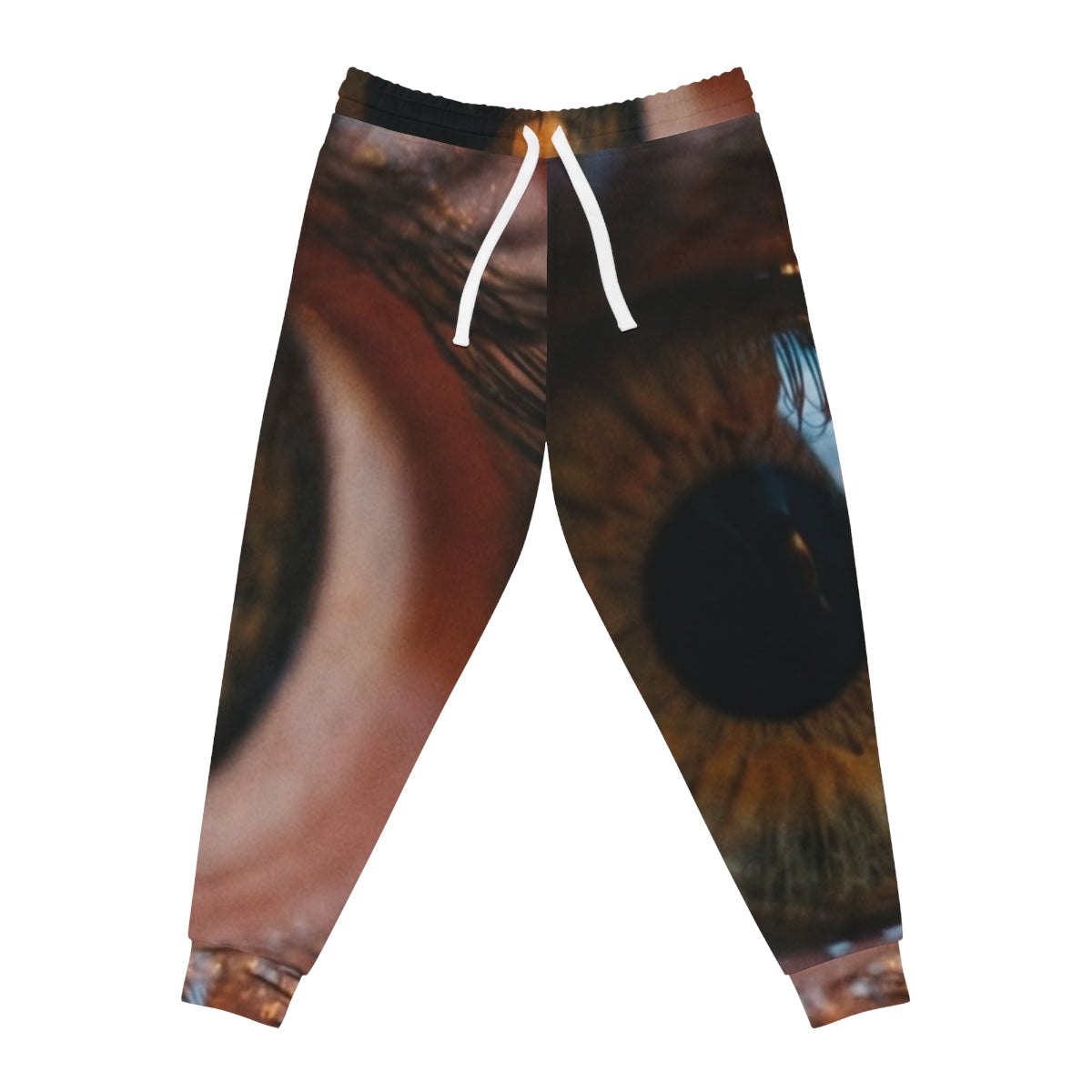 Men's Athletic Joggers - Amber Iris Reflection Fine Art... |...