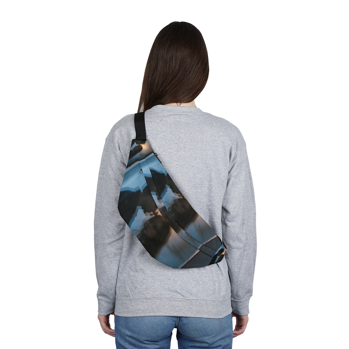 Midnight Reflections Large Fanny Pack - Cozy Utility Sling |...