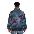 Men's Crimson Cord Puffer Jacket