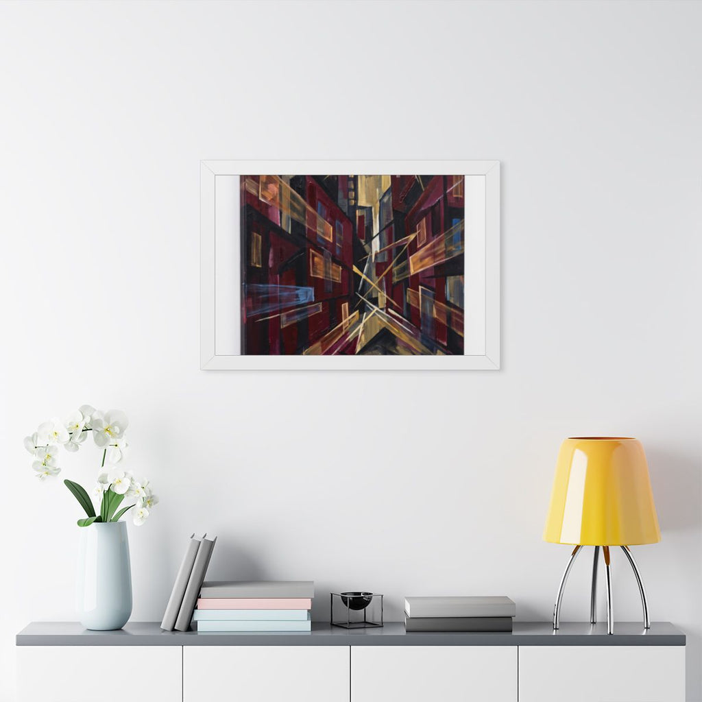 Framed Horizontal Poster - Urban Perspective (14×11, 16×12...