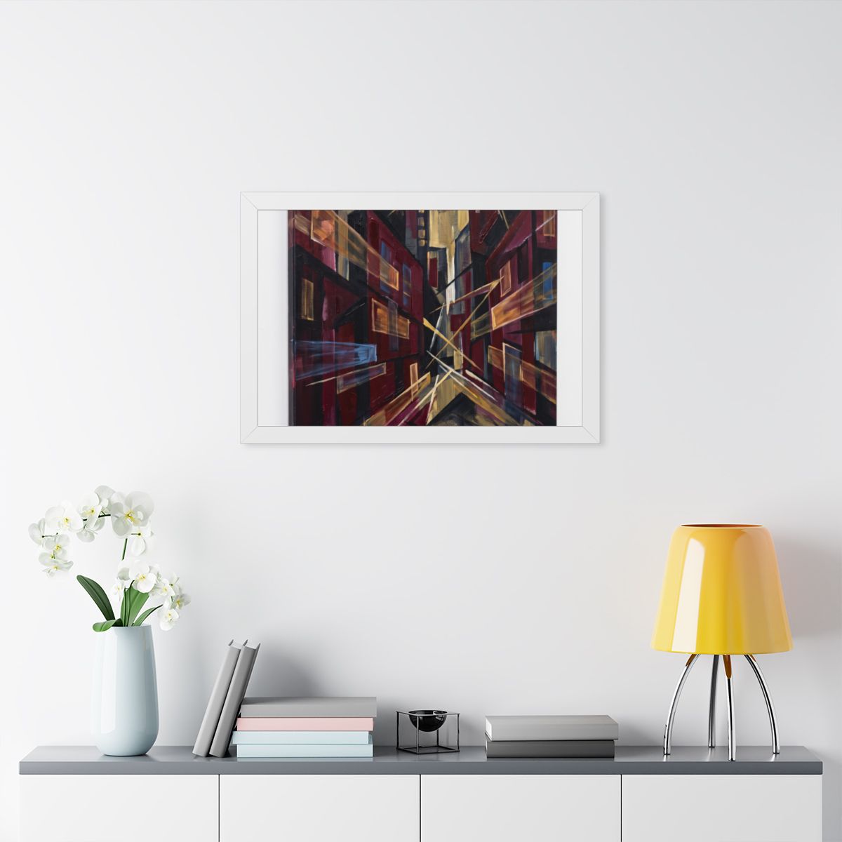 Framed Horizontal Poster - Urban Perspective (14×11, 16×12...