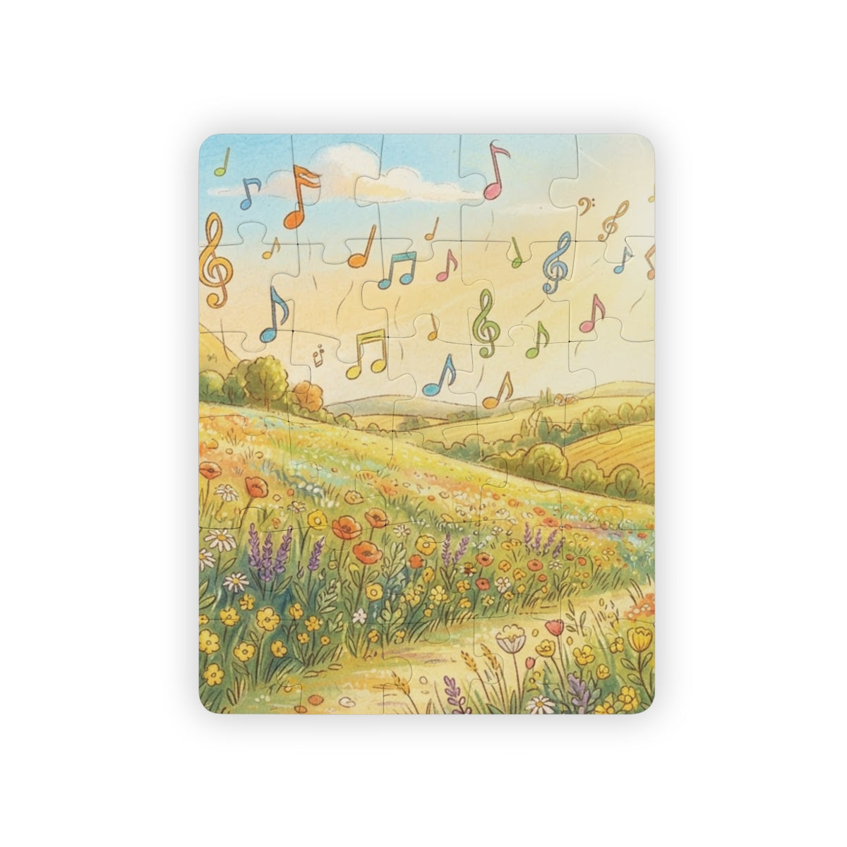 Kids' Puzzle 30-Piece - Melodic Meadow | Echovira Gallery