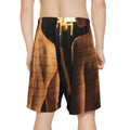 Men's Sports Shorts - Scribed Shadows Moody Calligraphy... |...
