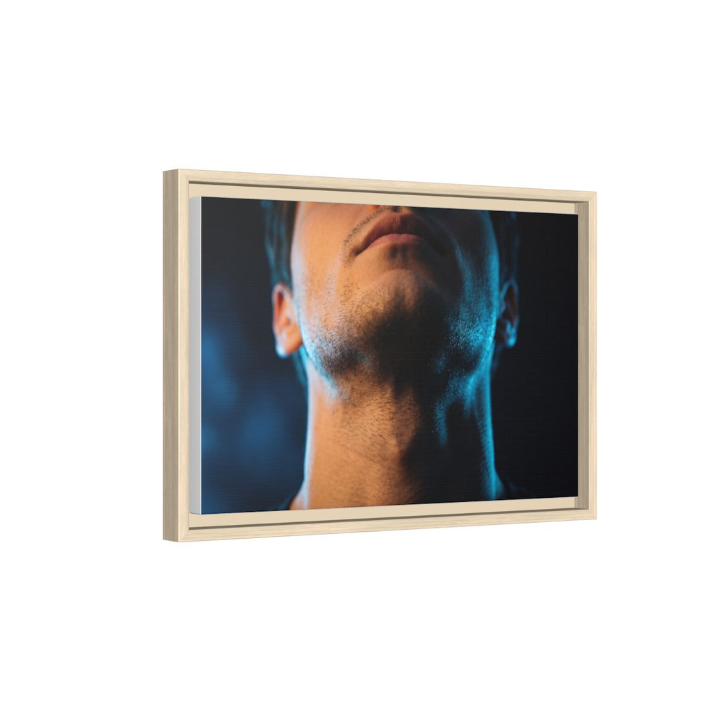 Framed Matte Canvas - Neon Noir