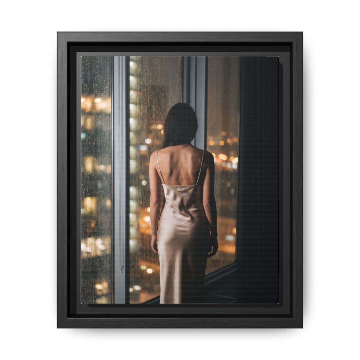 Framed Matte Canvas - Cinematic Nights