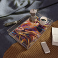 Acrylic Serving Tray - Shattered Elegance | Echovira Gallery