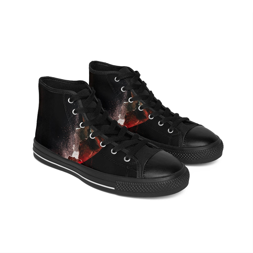 Women's Classic Sneakers Shattered Stone Art