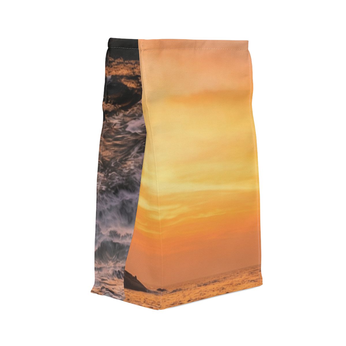 Polyester Lunch Bag - Coastal Sunset Travel | Echovira...