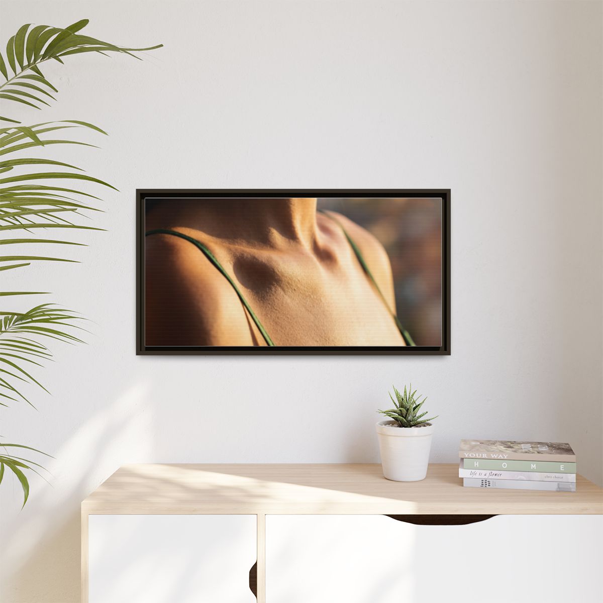 Matte Canvas Framed - Golden Hour Portrait