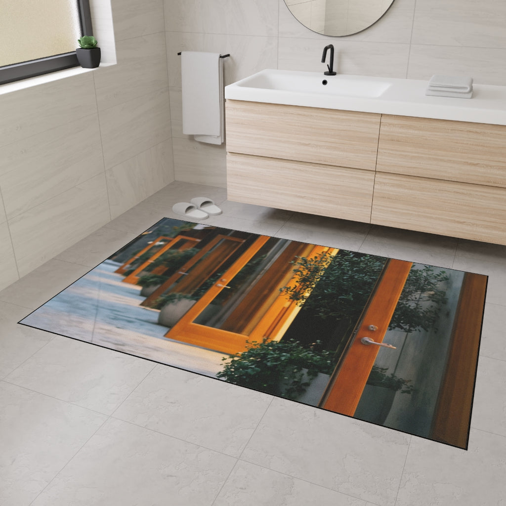 Heavy Duty Floor Mat - Twilight Promenade | Echovira Gallery