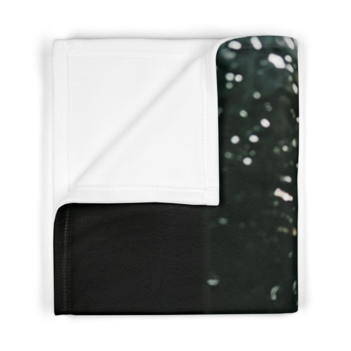 Rainy Night Drive Fleece Baby Blanket