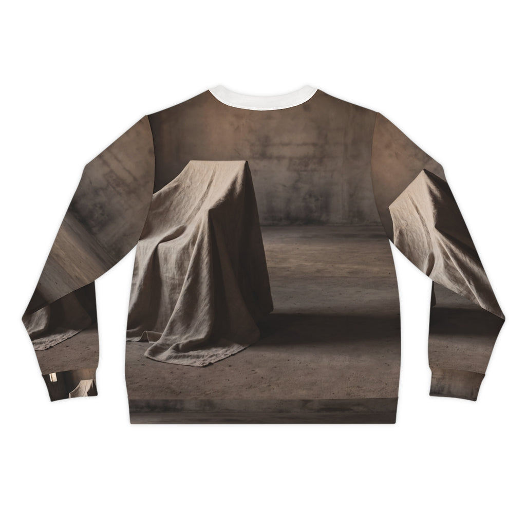 Men's Lightweight Sweatshirt - Draped Silence Still Life Art...