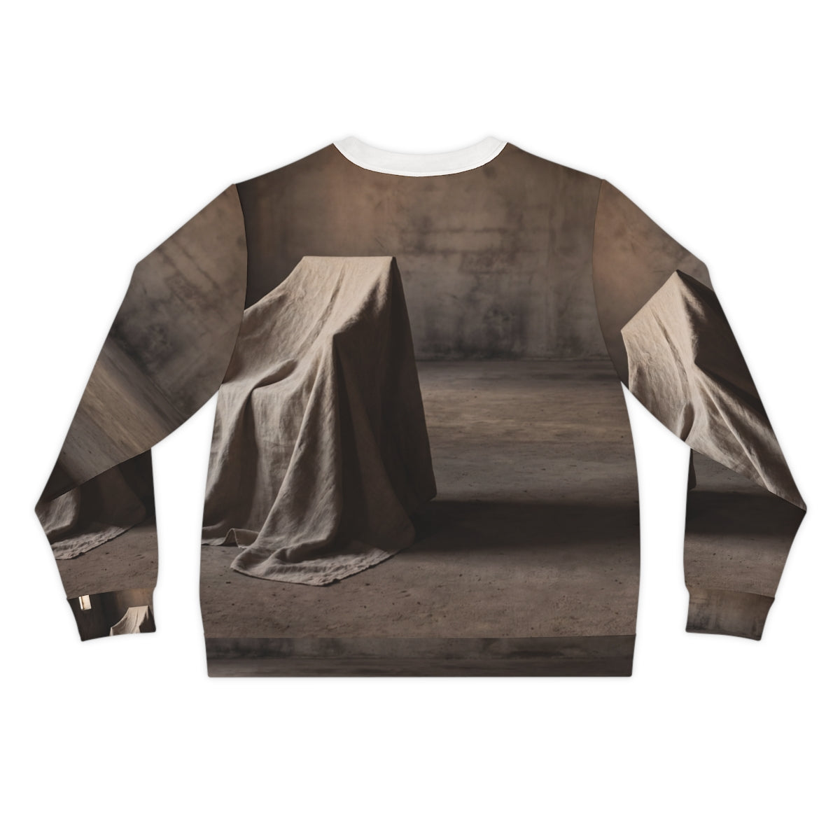 Men's Lightweight Sweatshirt - Draped Silence Still Life Art...