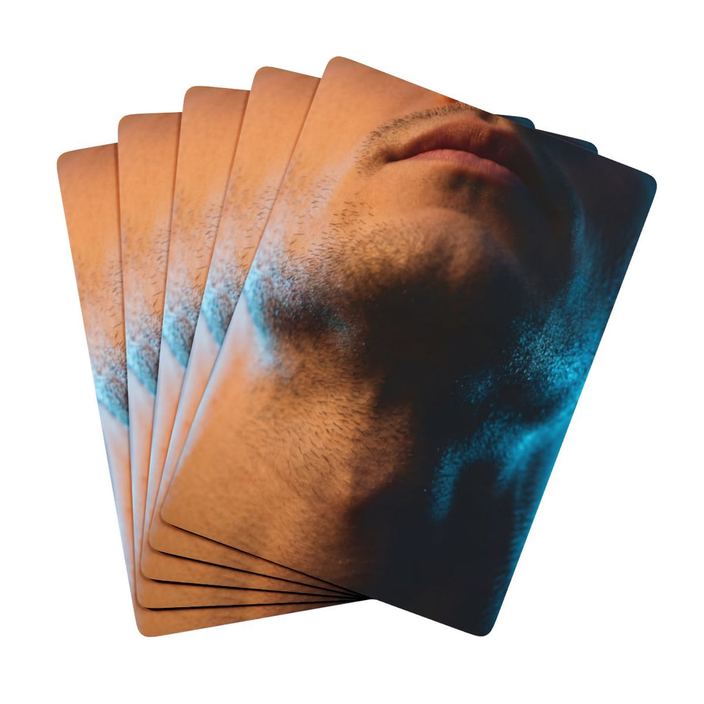 Poker Playing Cards - Neon Noir Game
