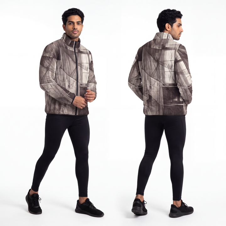 Herren-Steppjacke – Gossamer Winter Shadows