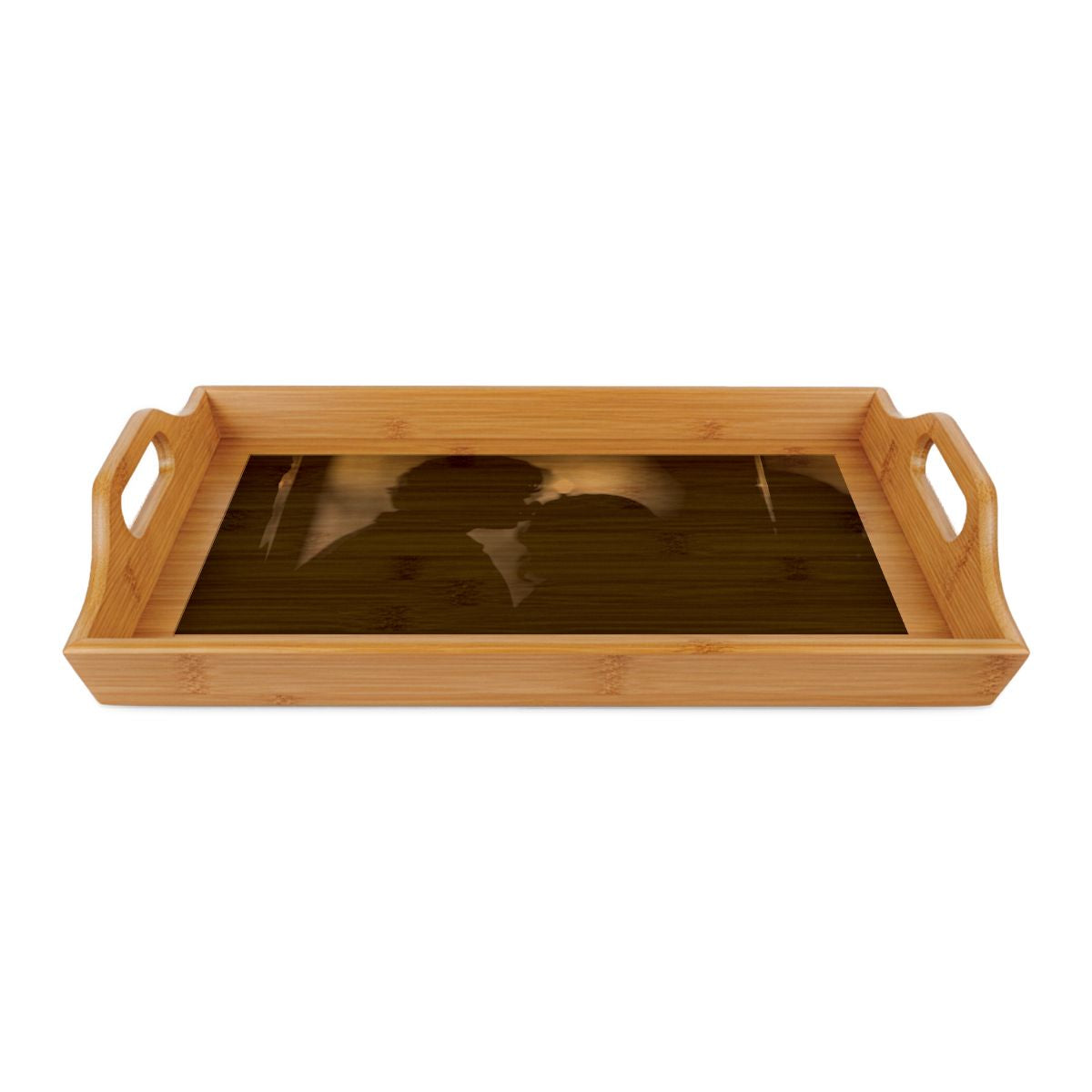 Midnight Reflection Engraved Tray - Cozy Hostess Gift |...