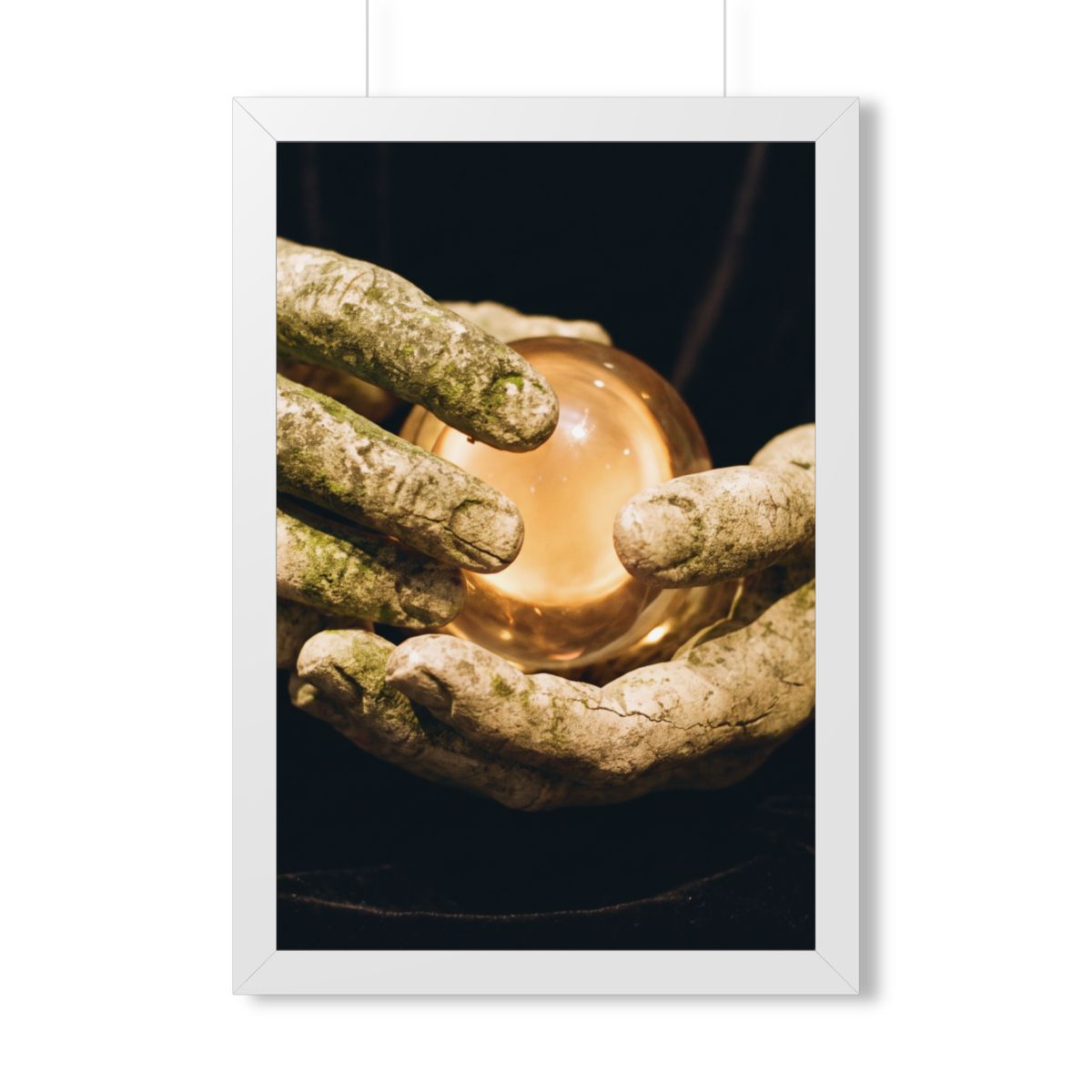 Framed Vertical Poster - Ancient Sight — White (11×14... |...