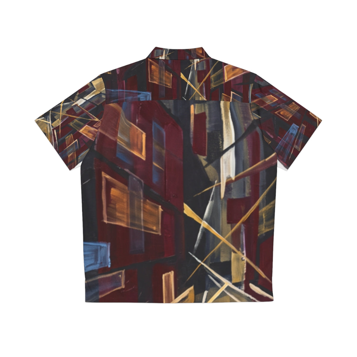 Men's Hawaiian Shirt - Urban Perspective | Echovira Gallery