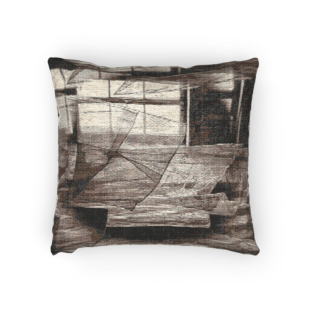 Woven Pillow - Spectral Veils | Echovira Gallery