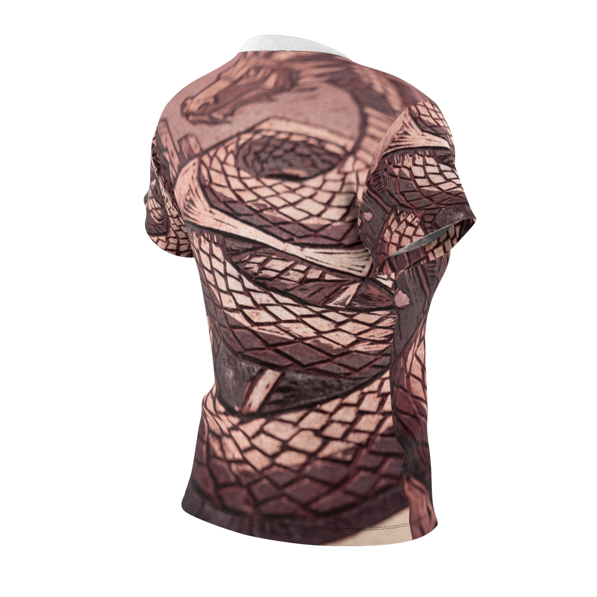 Women's Cut & Sew Tee - Urban Dragon Spire | Echovira...