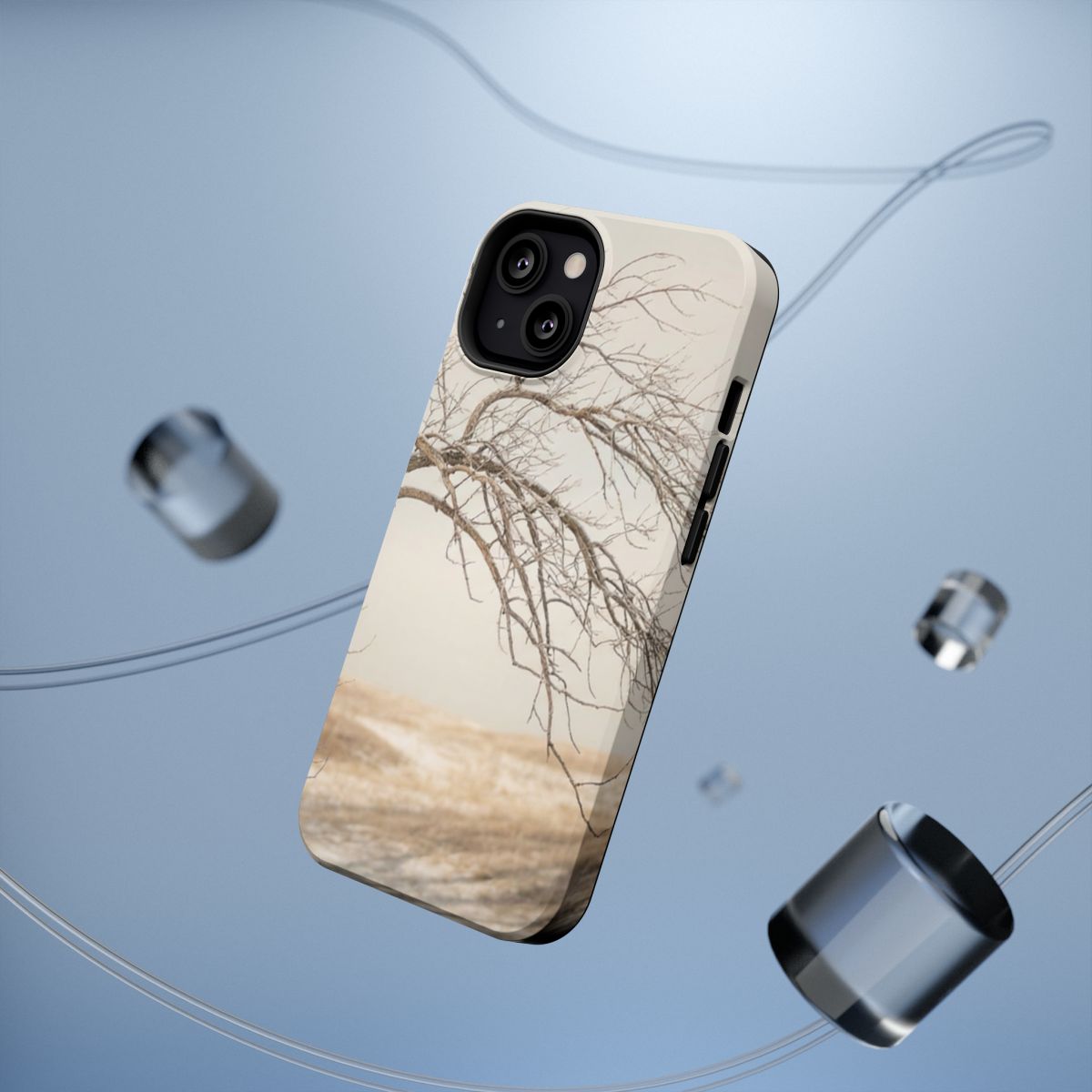 Impact-Resistant Cases - Tough Phone Case - Winter Tree Vibe— sizes part 1/2