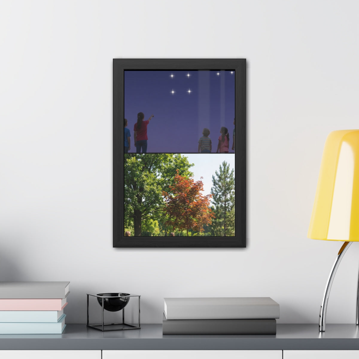 Framed Posters - Stardust & Forest Discovery — Portrait... |...