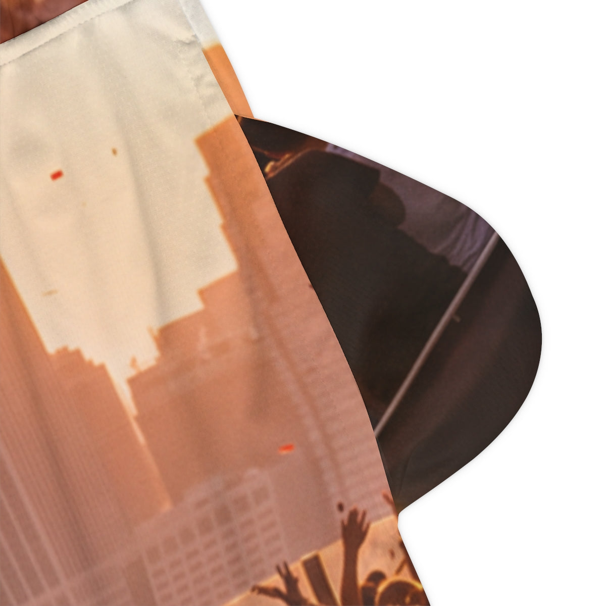 Basketball Rib Shorts - City Lights | Echovira Gallery