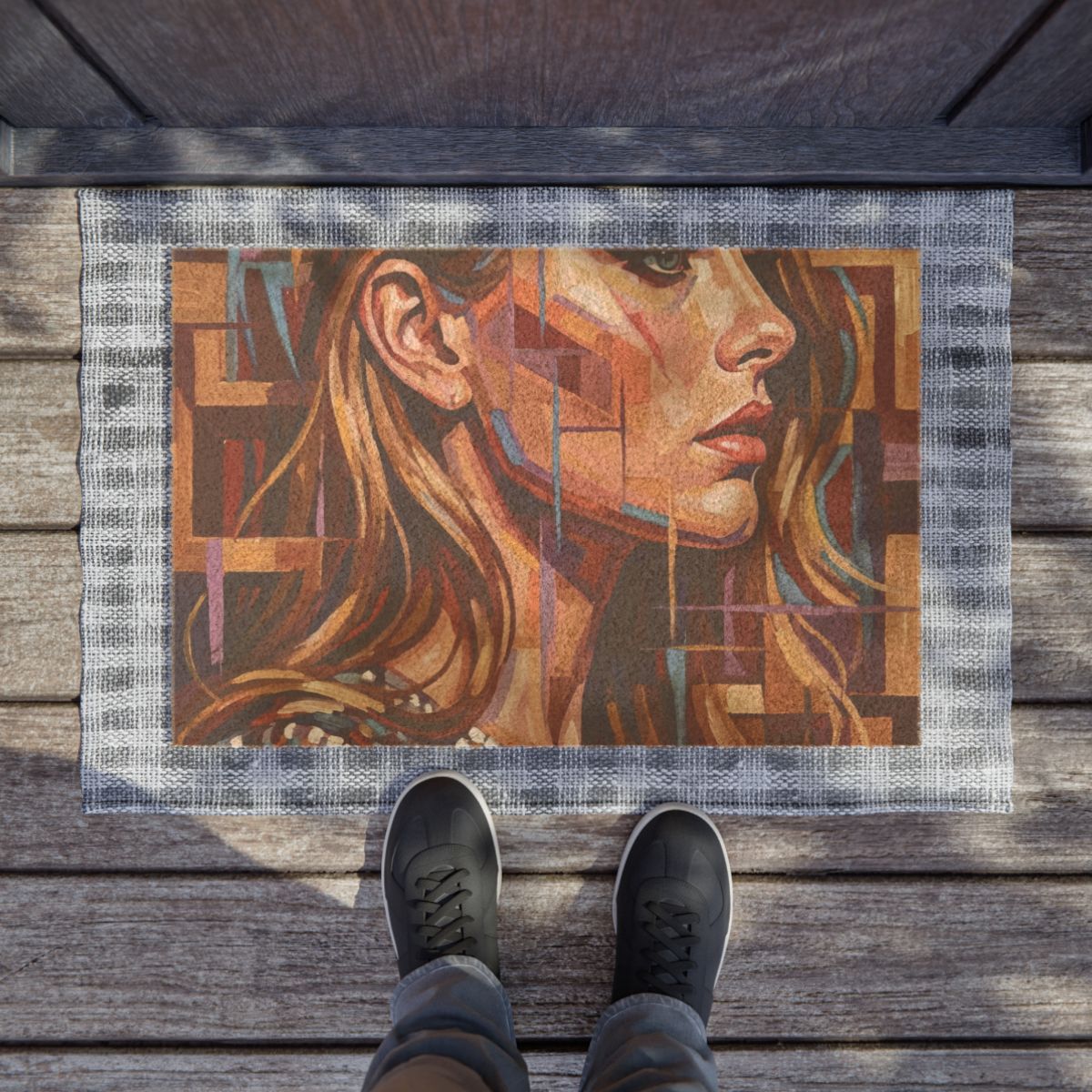 Doormat - Shattered Elegance | Echovira Gallery