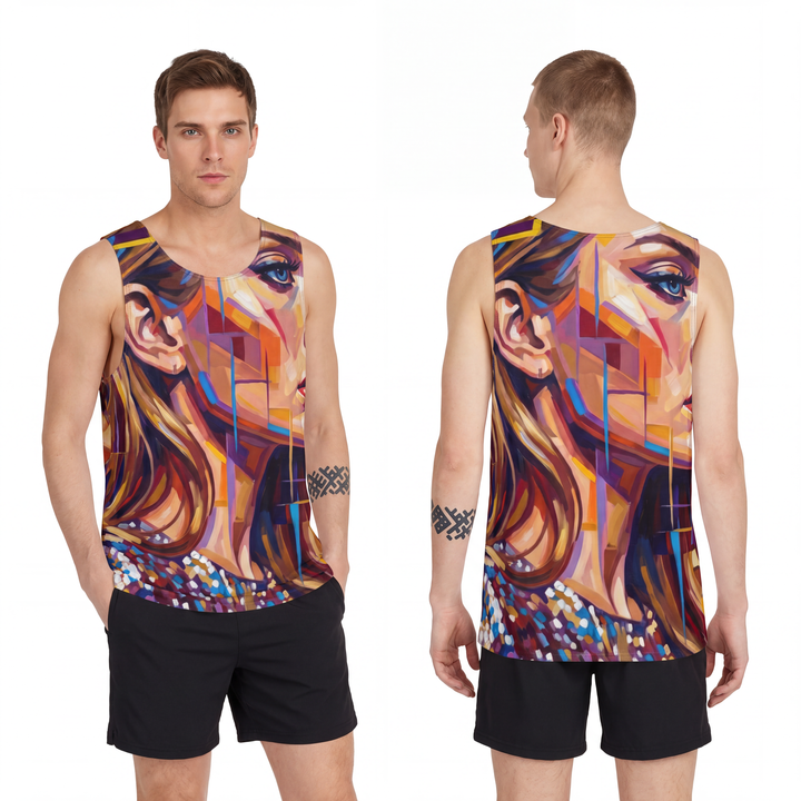 Men's Tank - Shattered Elegance Portrait