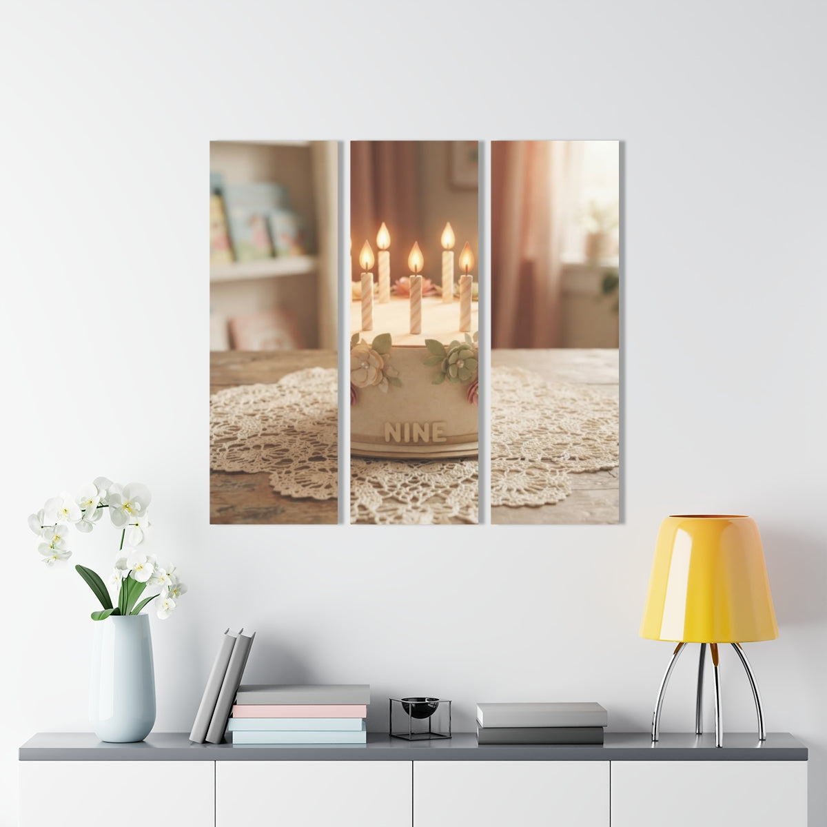 Acrylic Prints Triptych - Jubilee Cake — Portrait | Echovira...