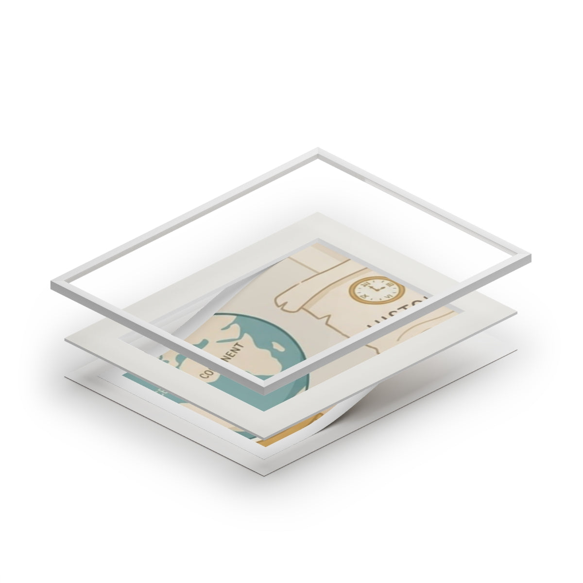Fine Art Print - Passepartout Scholar — Landscape (14×11 &...