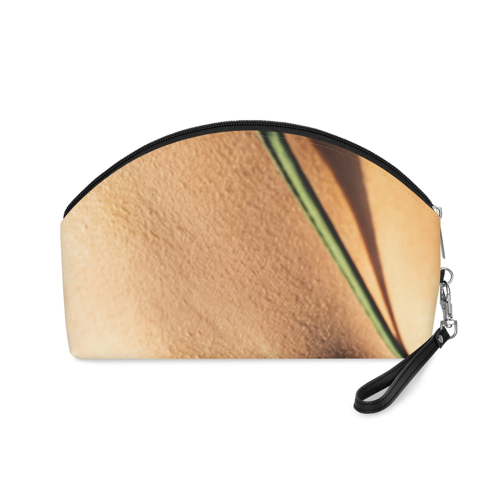 Golden Hour Makeup Bag - Emerald Sunset Clutch | Echovira...