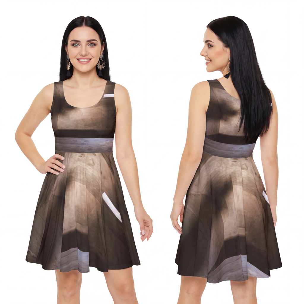 Women's Skater Dress - Shadows of the Citadel moody... |...