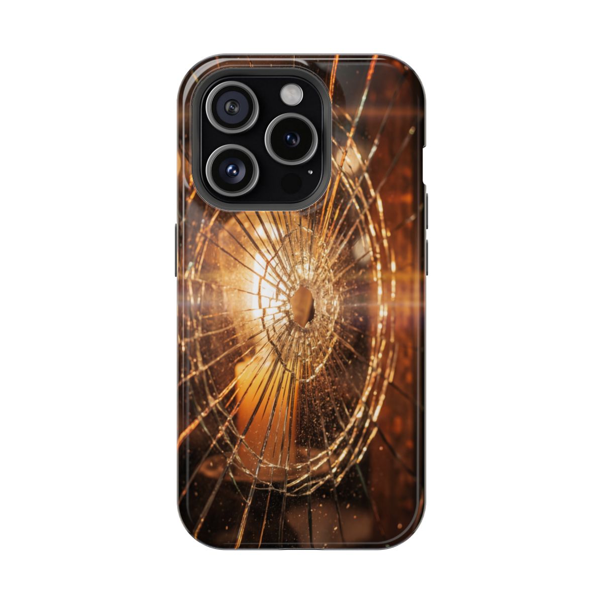 Impact-Resistant Case - Moody Fractured Glass— sizes part 1/2
