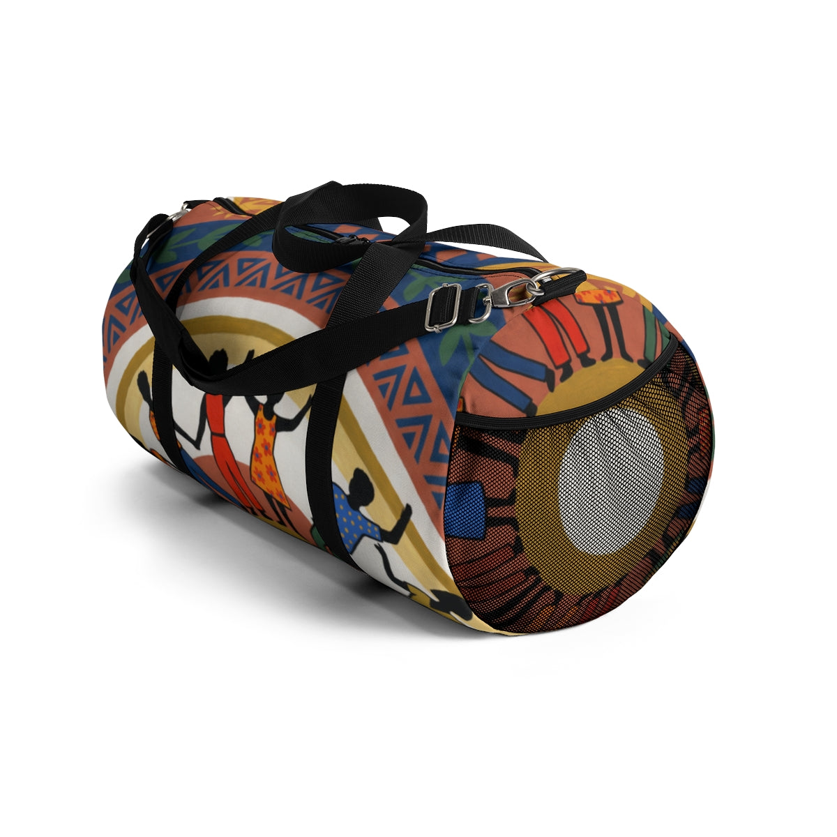 Duffel Bag - Unity Mandala Folk Art | Echovira Gallery
