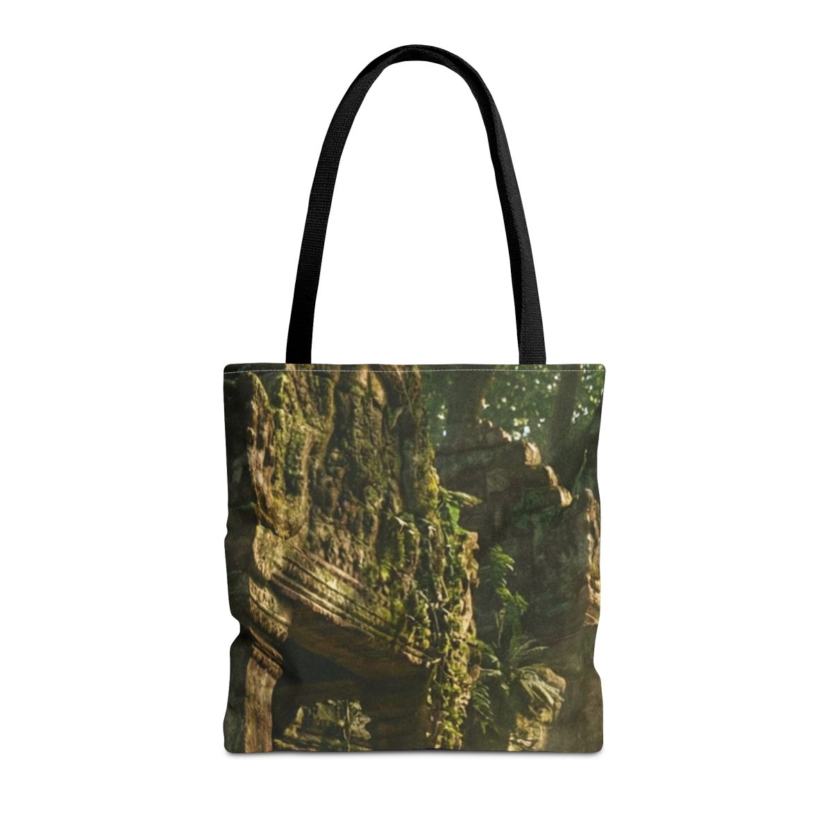 Tote Bag - Ancient Jungle Sanctuary | Echovira Gallery