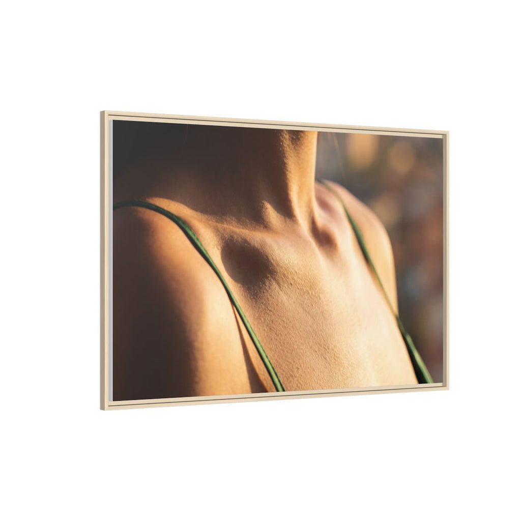 Matte Canvas Framed - Golden Hour Portrait