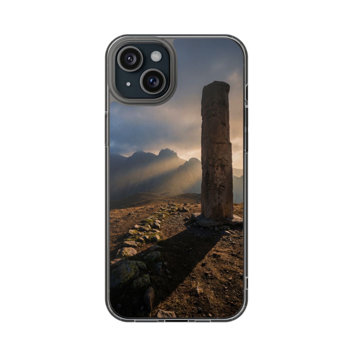 Clear Impact-Resistant Cases - Clear Case - Mystic Mountain...