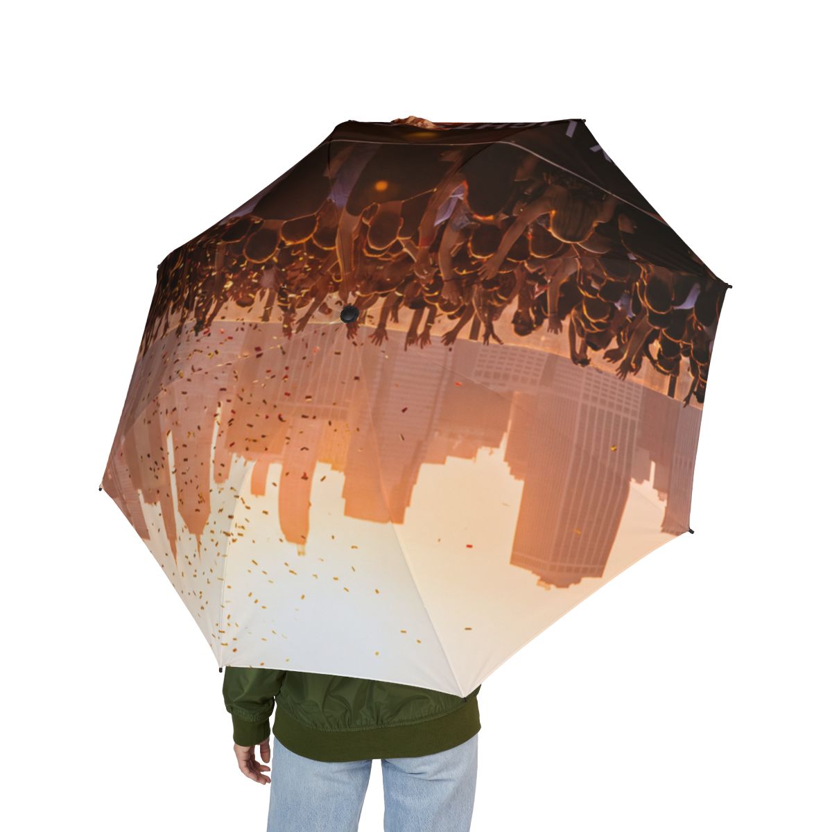 Foldable Umbrella - City Lights Festival | Echovira Gallery