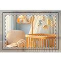 Hand Flag - Dreamy Serene Nursery Art (1 & 5 pcs) | Echovira...