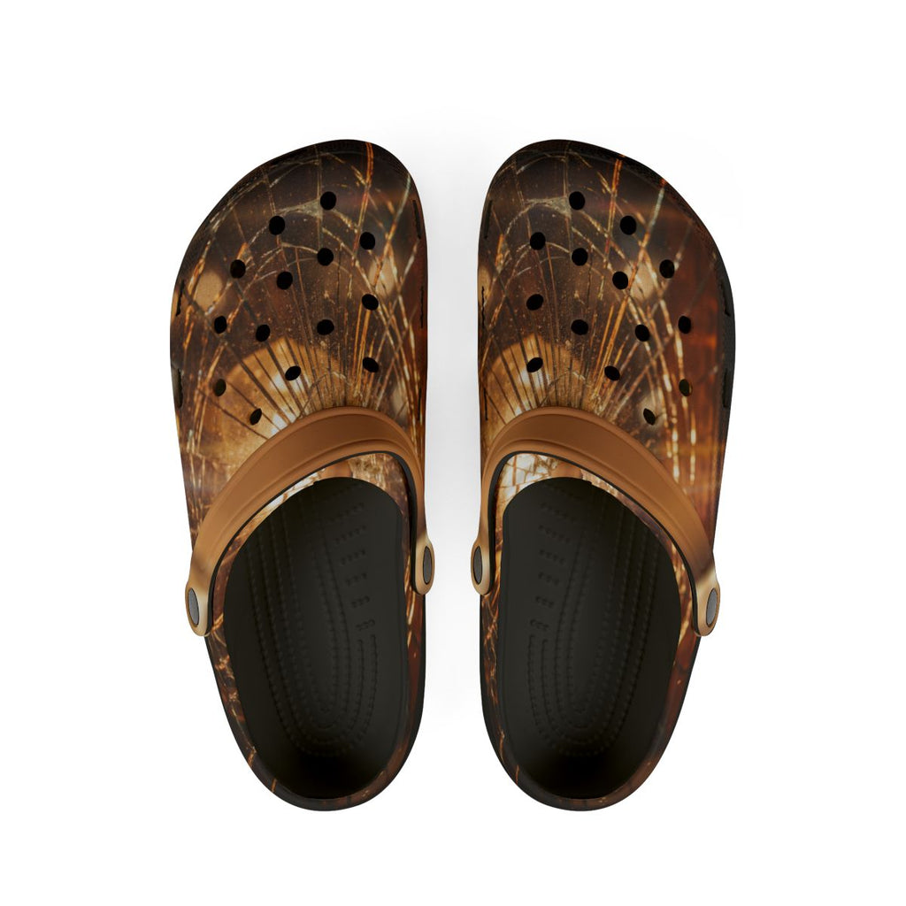 Men's EVA Foam Rubber Shoes - Fractured Warmth - Shattered...