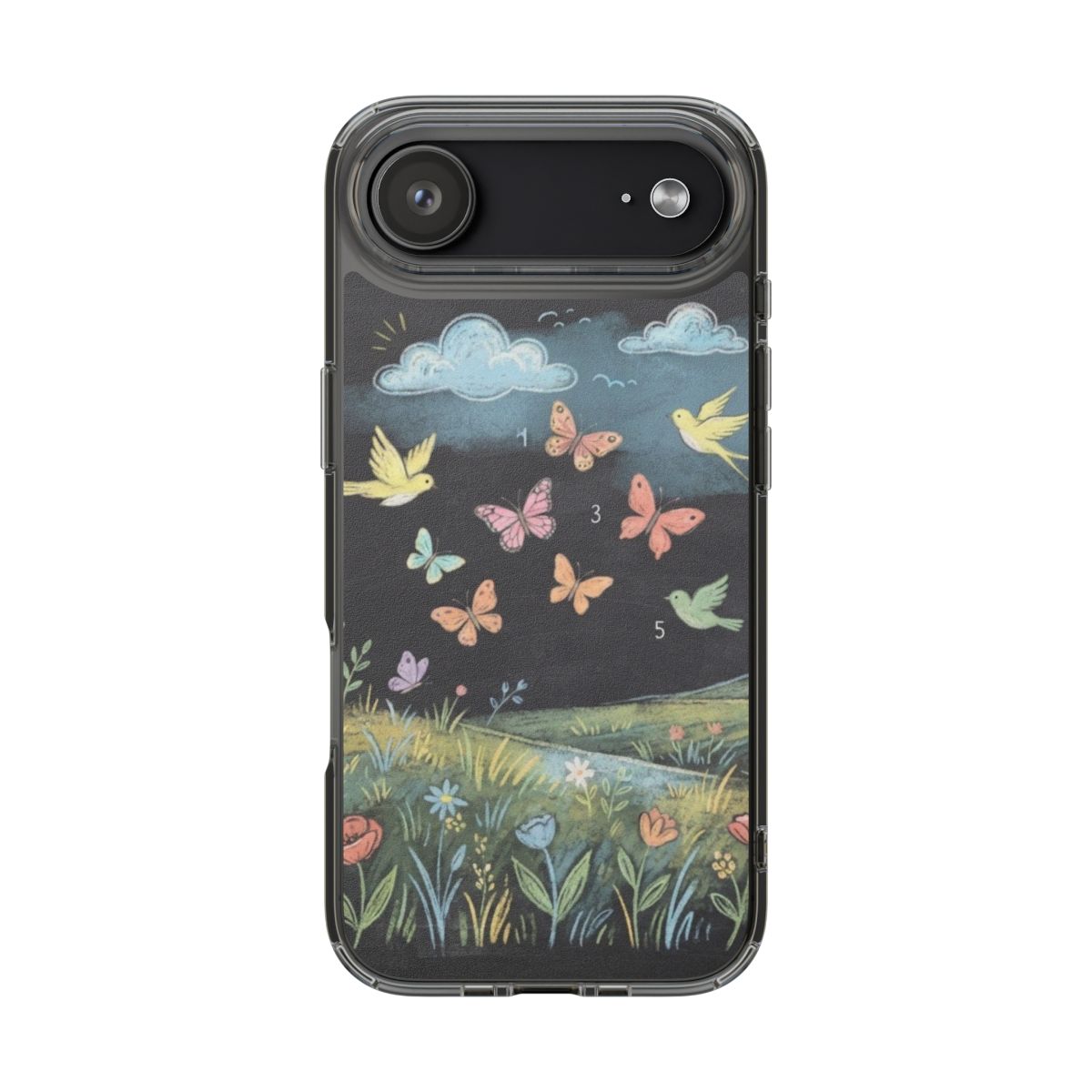 Clear Impact-Resistant Cases - Clear Phone Case - Meadow......