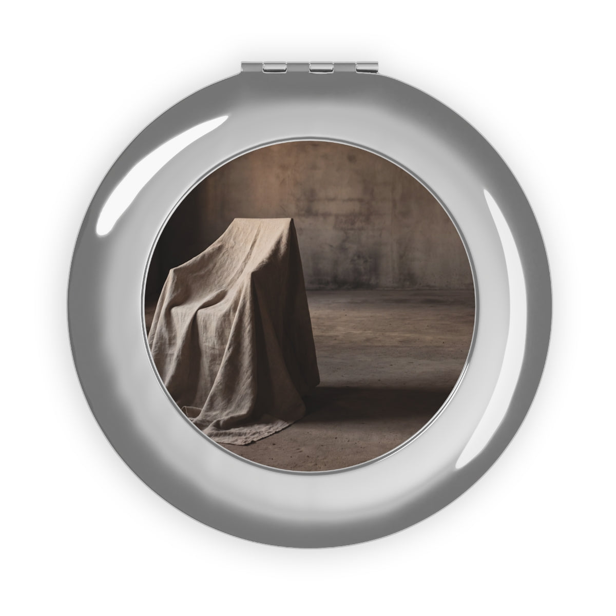 Compact Travel Mirror - Wabi-Sabi Stillness