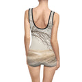 Women's Vintage Swimsuit - Winter Branch Solitude Landscape...