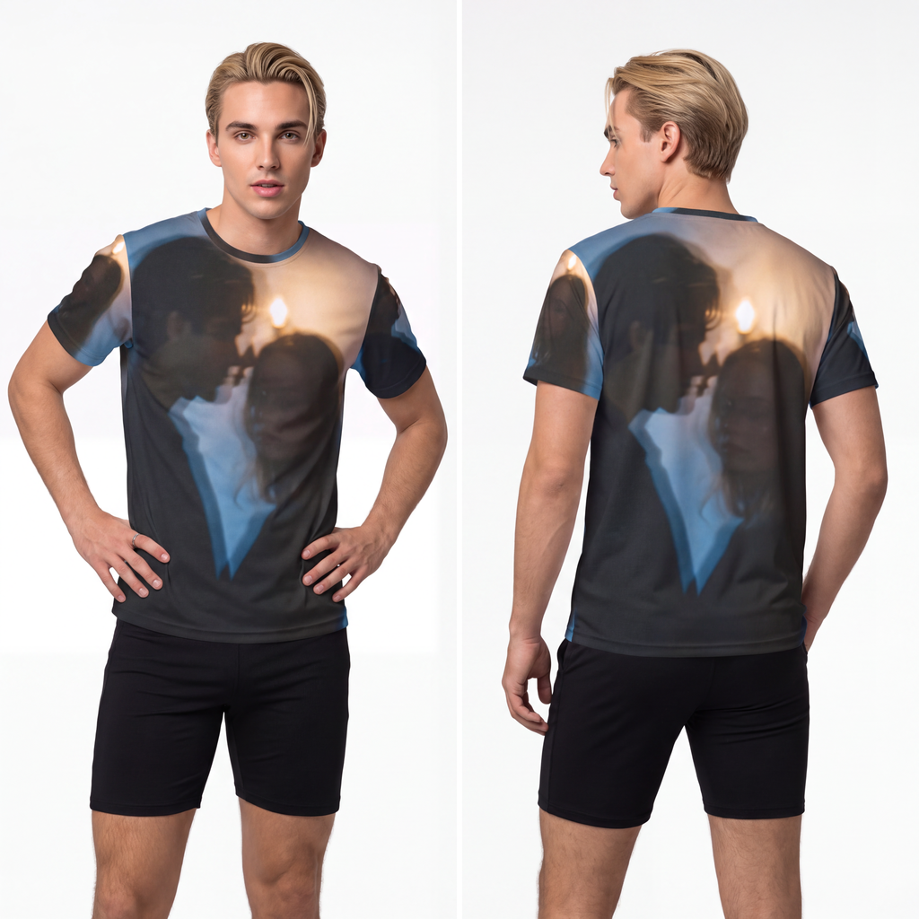 Midnight Reflections Men's Jersey - Moody Sports Tee |...