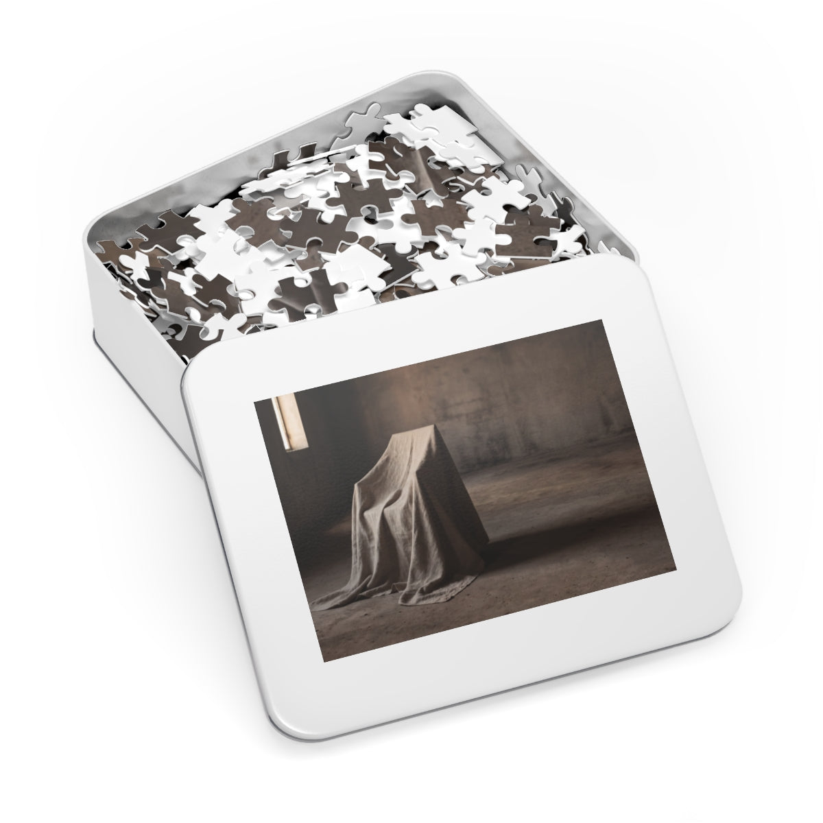Jigsaw Puzzle with Tin - Wabi Sabi Focus