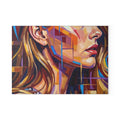 Glass Cutting Board - Shattered Elegance | Echovira Gallery